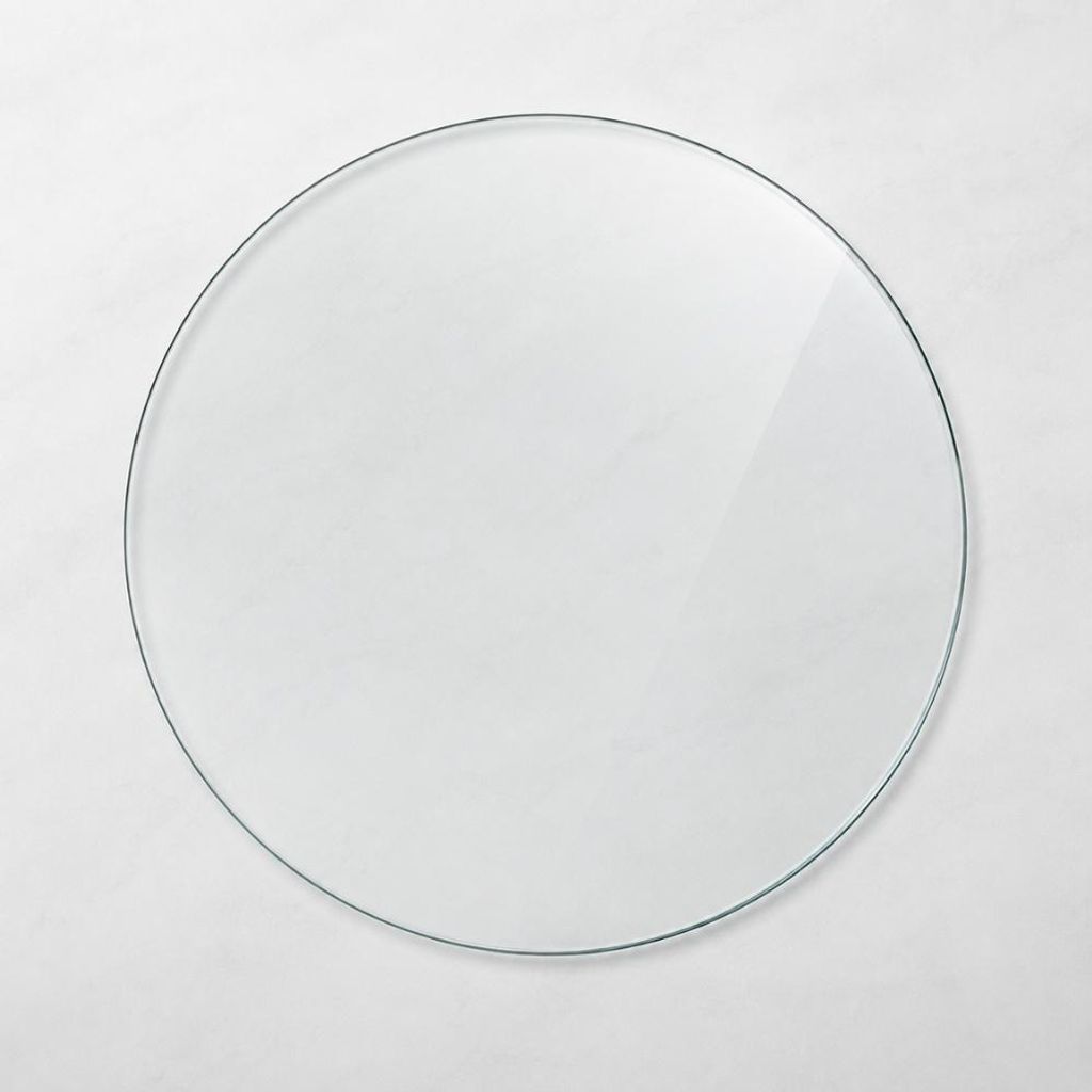 Glasplatte TERRY 30cm Rund 8mm Gehärtetes Glas Platzteller Produktbild 