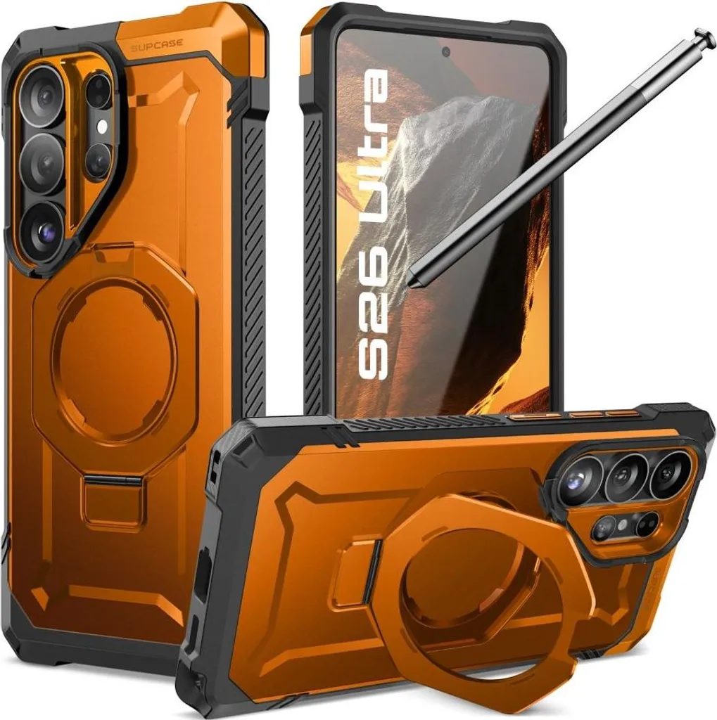 Supcase UB Grip Mag Galaxy S26 Ultra: La Cover Più Cool Arancione