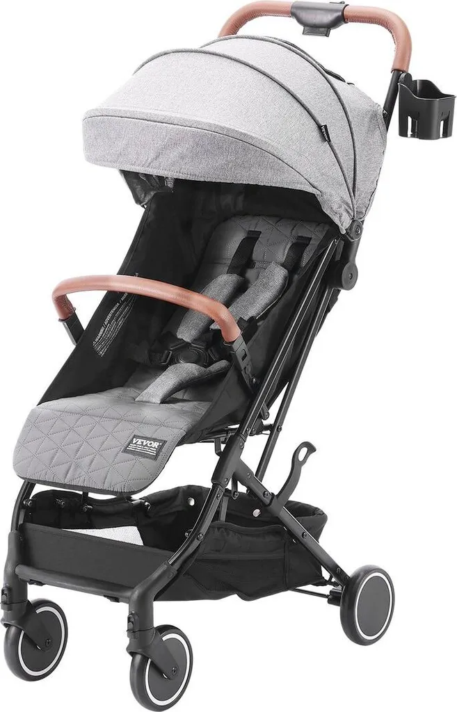 Poussette pour tout-petit avec assise inclinable et sac de transport inclus