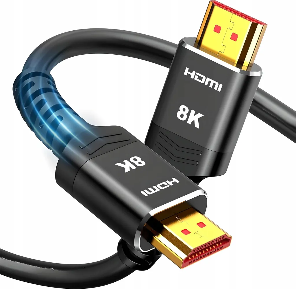 Câble Vidéo HDMI 2.1 Haut Débit 8K UHD 5M compatible eARC et Consoles