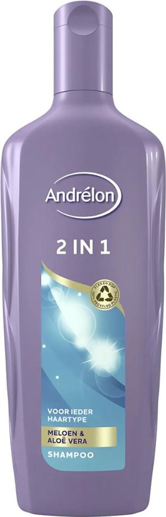 Andrélon 2-in-1 Shampoo - Reinigt & Pflegt - 300 ml - 1 Stück