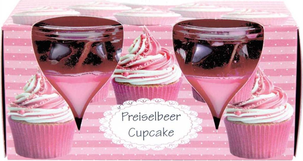 Bougie parfumée "Creation" - Pack de 2 bougies Cupcake aux Image du produit 