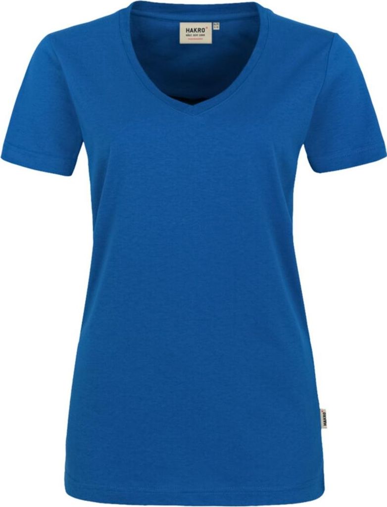 Women-V-T-Shirt Performance - Royal - Größe 6Xl