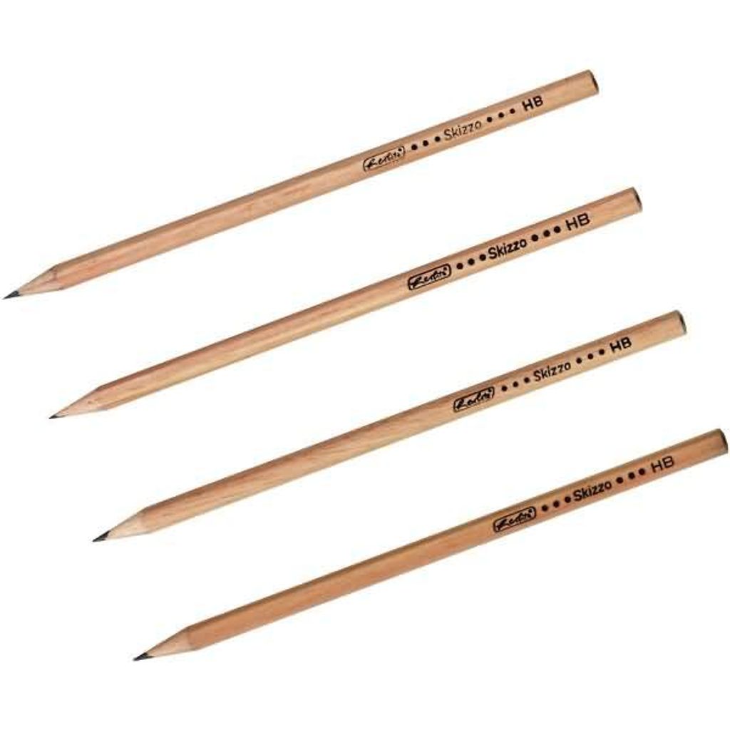herlitz 8670556 Matite Skizzo HB 4 pz. Immagine del prodotto 