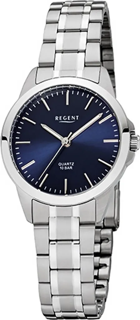 Montre femme argentée Regent F-1004 idéale pour le travail et sorties