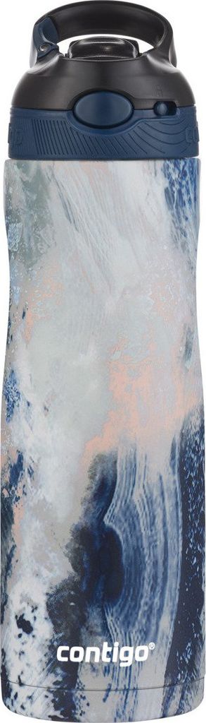 Contigo Micah Wasserflasche 590 Ml, Gelb – Auslaufsicher, Mit Twist-Off Deckel & Griff, Für Kinder Unterwegs
