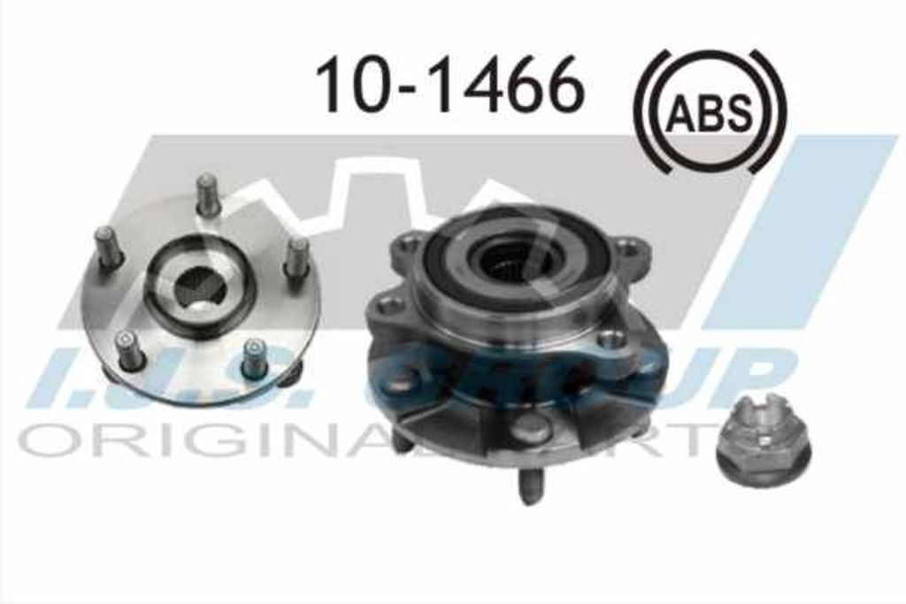 IJS GROUP Radlagersatz Vorne für TOYOTA AURIS (NRE15, ZZE15, ADE15, ZRE15, NDE15) 139mm 10-1466