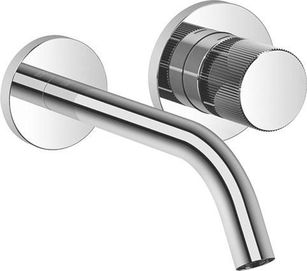 Dornbracht META Waschtisch-Wand-Einhandbatterie ohne Ablaufgarnitur, Ausladung 190mm, starrer Auslauf, 36860664-06