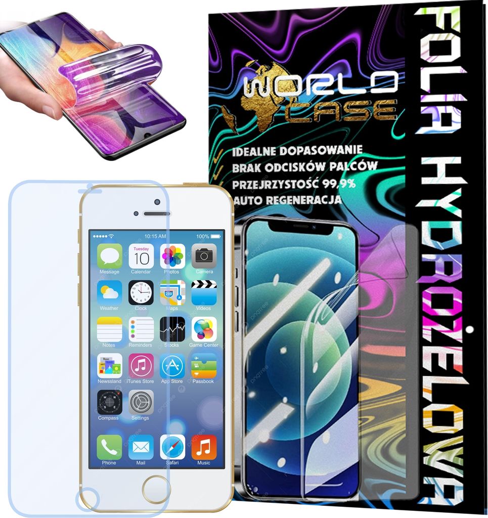 Schutzfolie Aus Hydrogel Für Iphone 5S Bildschirm Stark