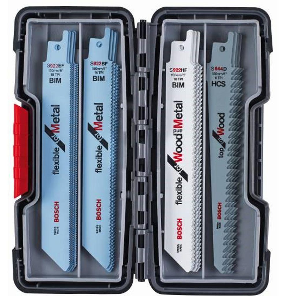 Bosch SSB ToughBox set zaagbladen voor reciprozaag,  , voor Productafbeelding 