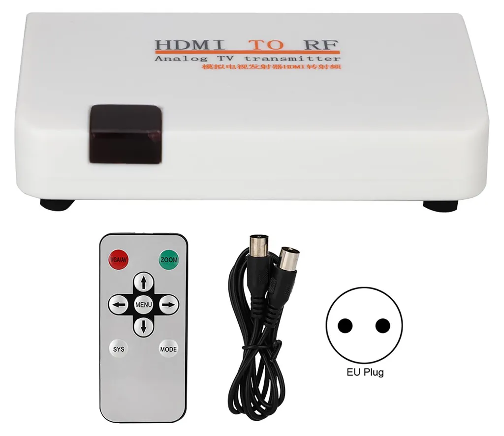 Convertisseur HDMI vers Coaxial RF Haute Résolution 1080P Multi-Fréquence