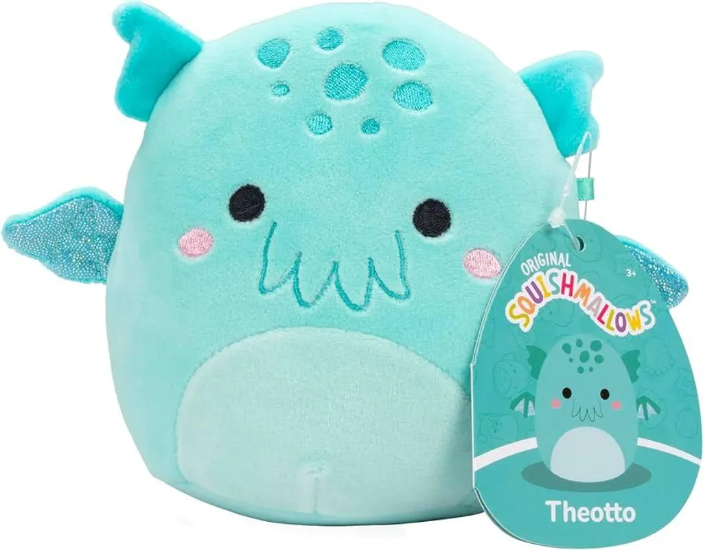Peluche Squishmallows Theotto 19cm - Compagnon Câlin et Déco