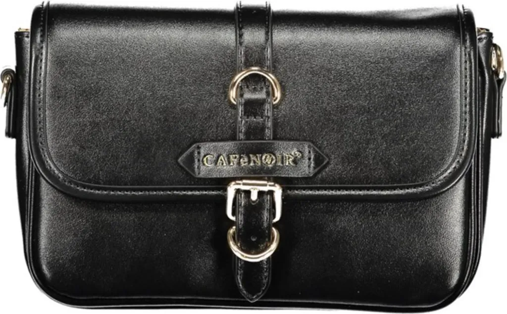 Petit Sac Bandoulière CafeNoir MD0811NEN001 Noir Texturé Moderne