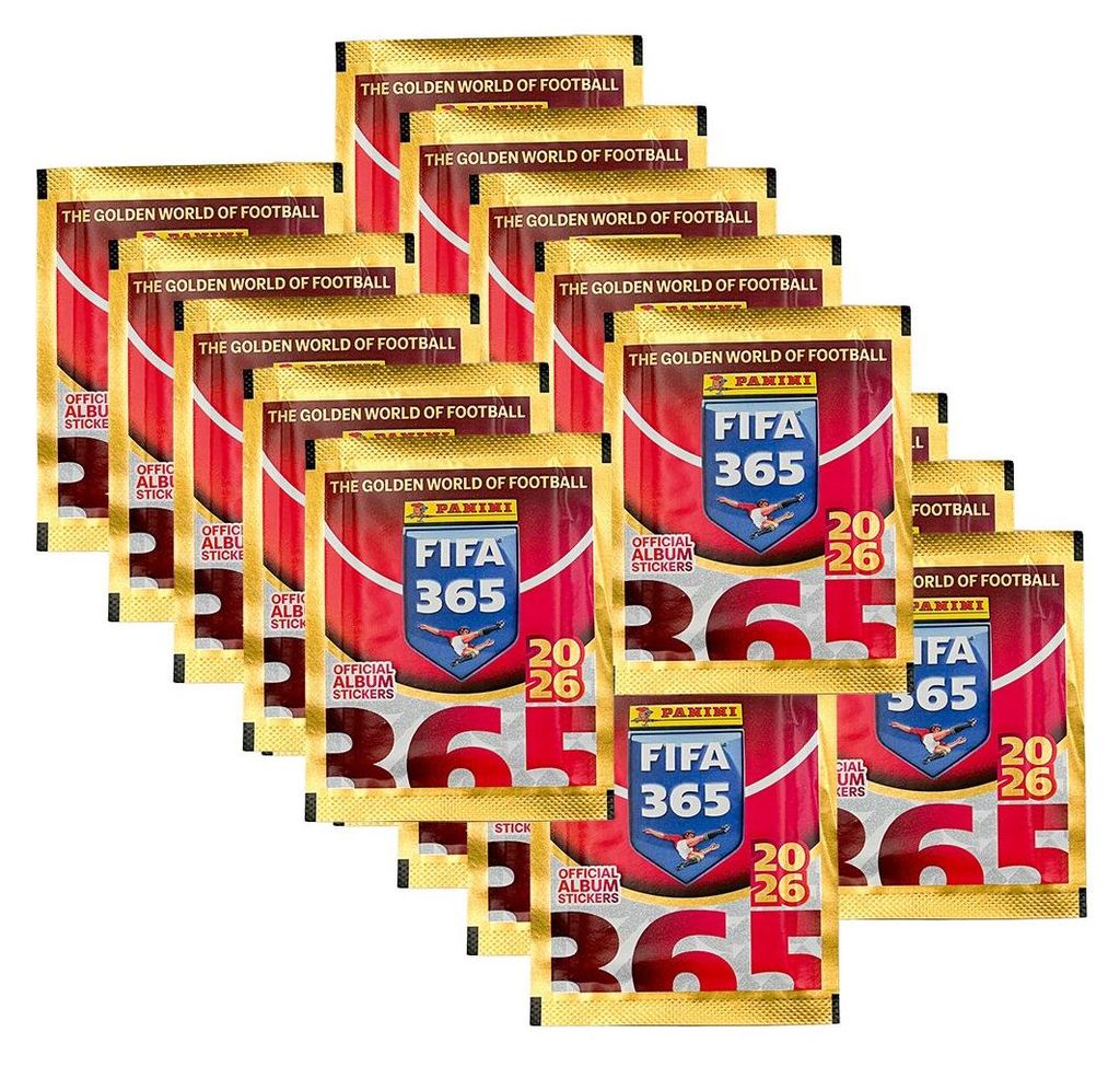 Panini FIFA 365 - 2026 - Sammelsticker - 20 Tüten Produktbild 