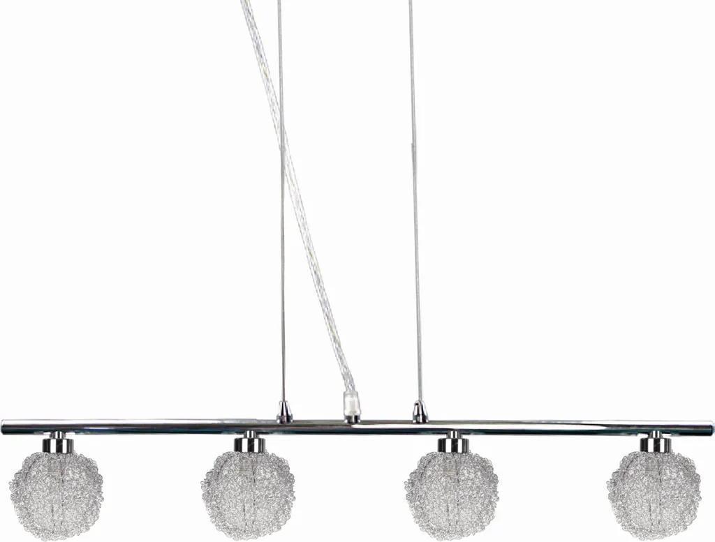 Lustre WIND Chrome 34-14092 - Solution Éclairage Design pour Plafond Bas