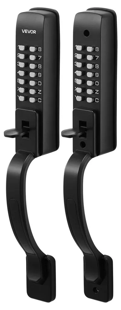 Serrure à code mécanique anti oubli de clé pour portillon extérieur - 10