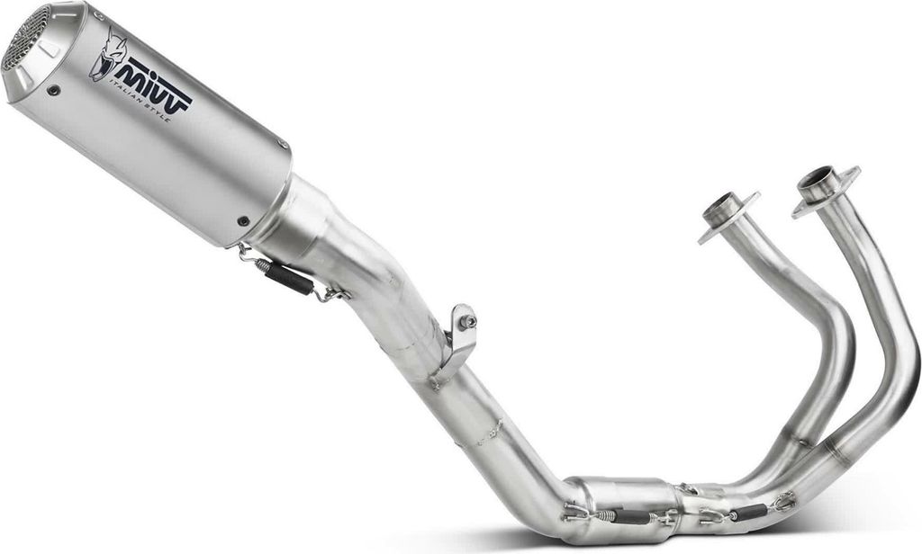 MIVV Mk3 Komplettauspuff aus Edelstahl für KAWASAKI z650 2024-2025