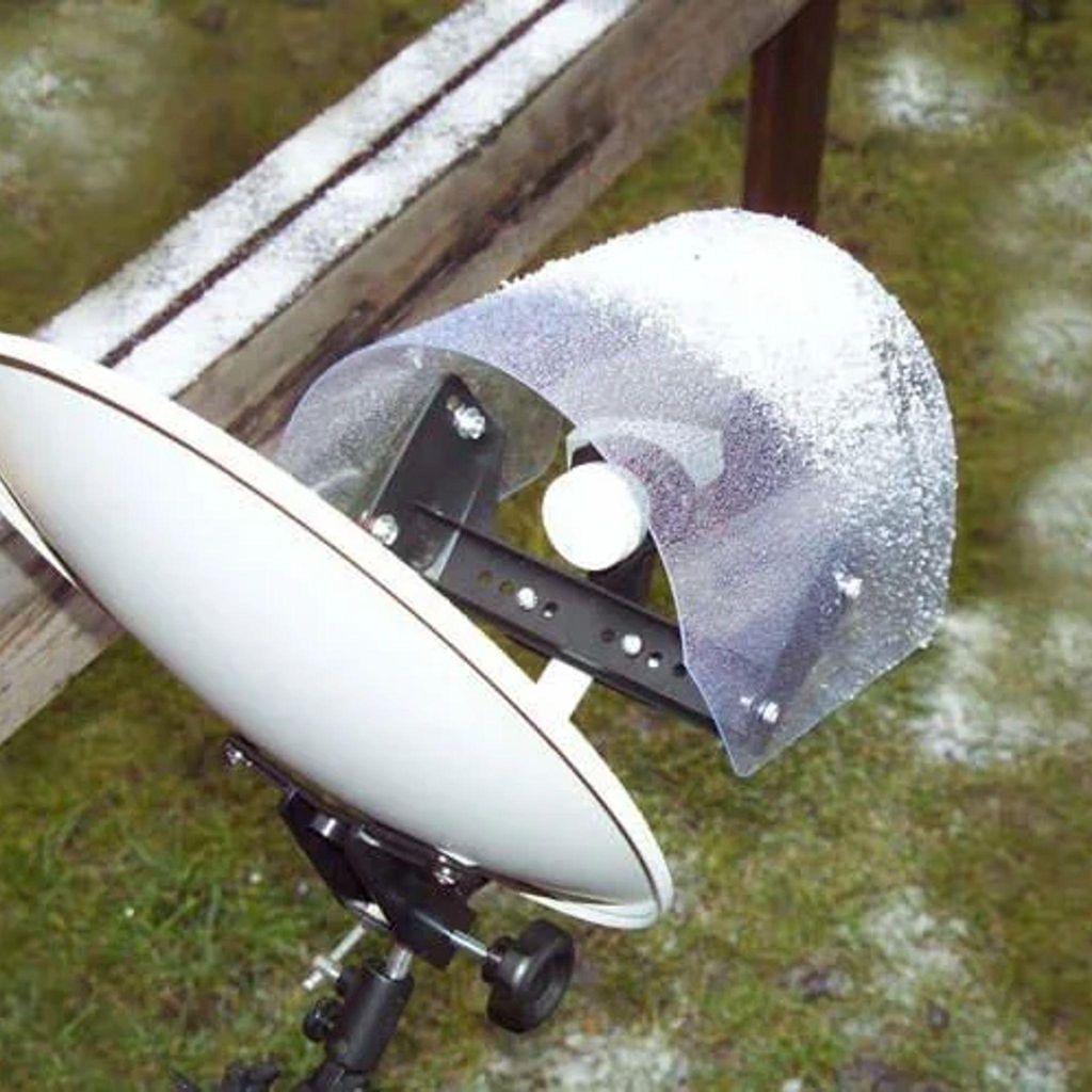 Regen- und UV-Schutz für LNBs von SAT-Anlagen