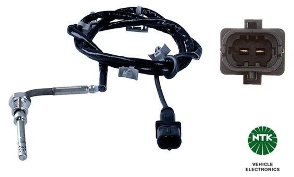 Sensor Abgastemperatur 2 Leitungen NTK IAM-Expertise für u.a. OPEL ASTRA