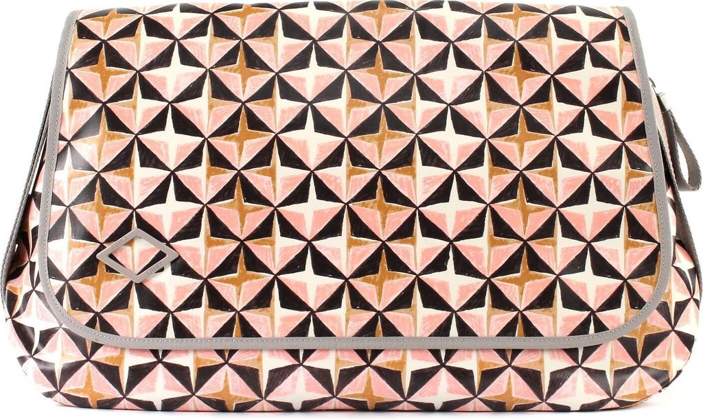 Oilily Lori Geometrical Diaperbag Lhf Umhängetasche Rose