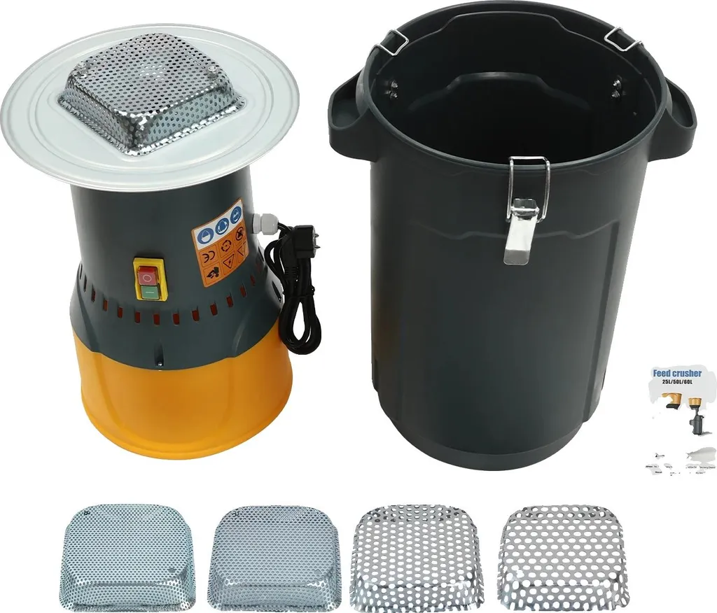 Moulin à céréales électrique 25L 1000W : finissez-en avec le broyage manuel