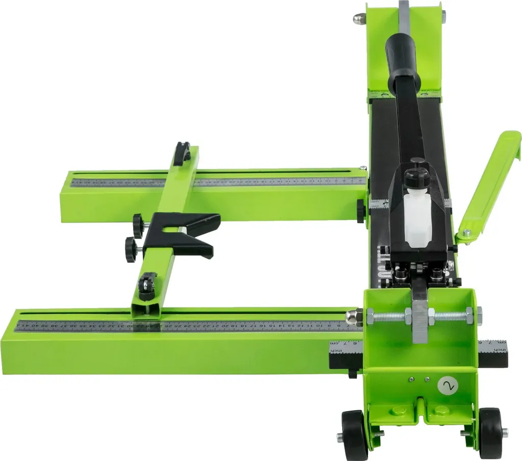 Macchina Tagliapiastrelle Professionale 800mm Spessore 15mm Acciaio - 11