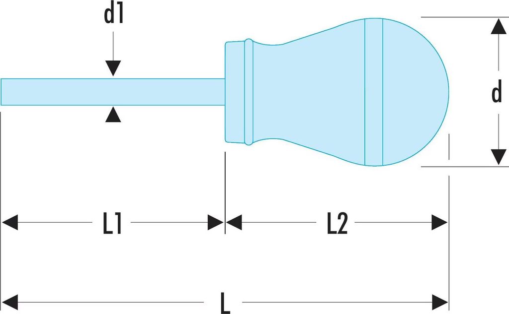 Facom Schraubendreher PROTWIST kurz PZ2