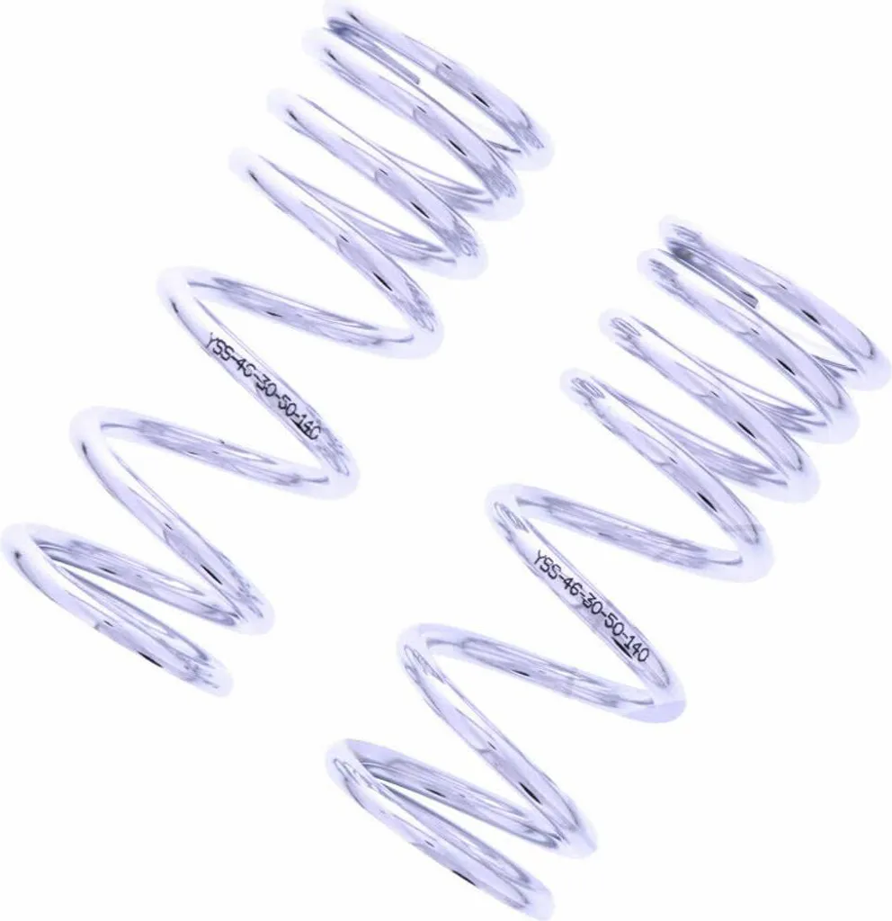 Ressorts YSS 46-30-50-140 chromés pour rénover votre suspension moto