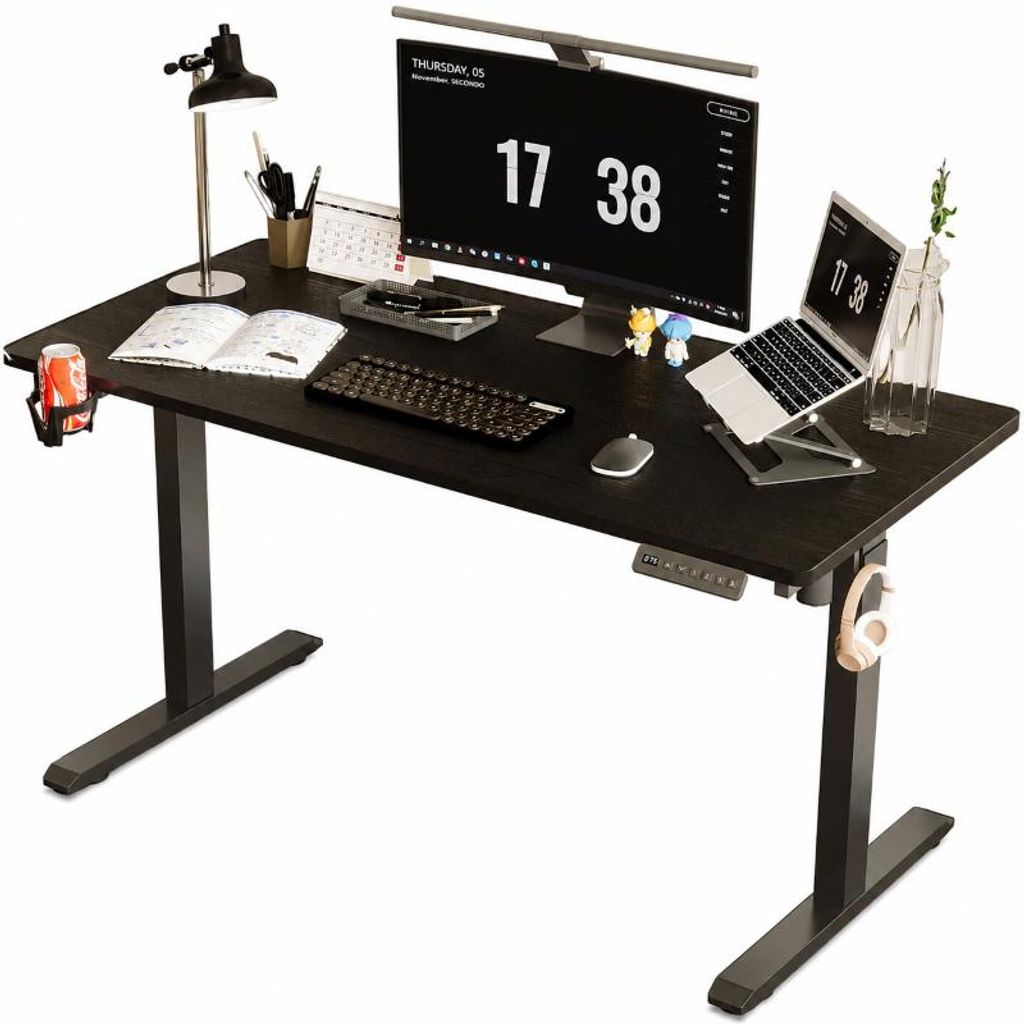 Biurko Elektryczne Regulowane 160x60cm Regulacja Wysokości Zdjęcie produktu 