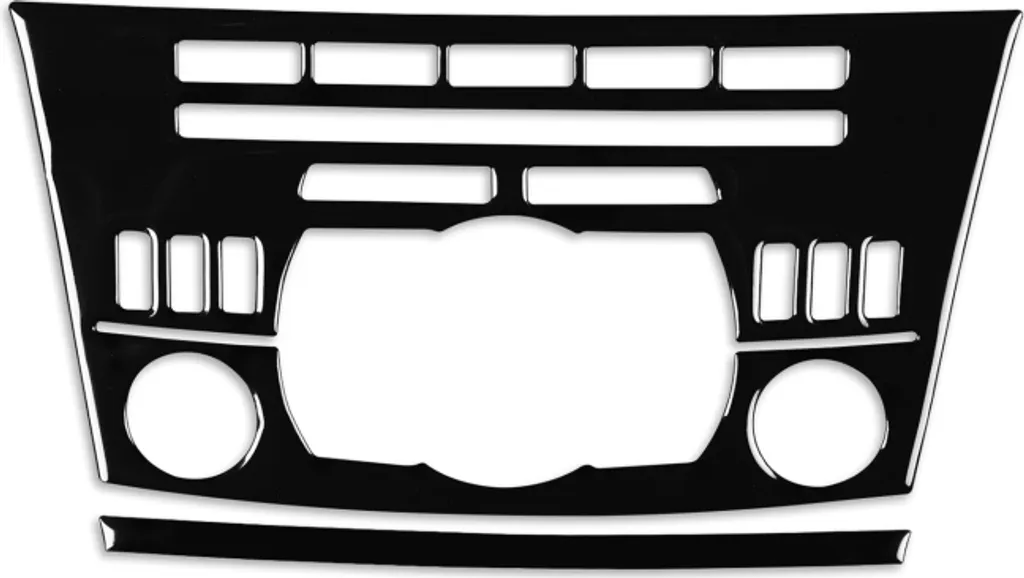 Per Mazda 3 Axela 2010 - 2013 Pannello Radio Auto Adesivo Decorativo Sinistra e Destra Unità Universale