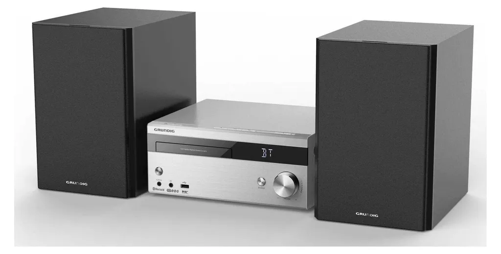 Micro-chaîne Grundig 100W : Finis les Grésillements avec le DAB+ et Bluetooth
