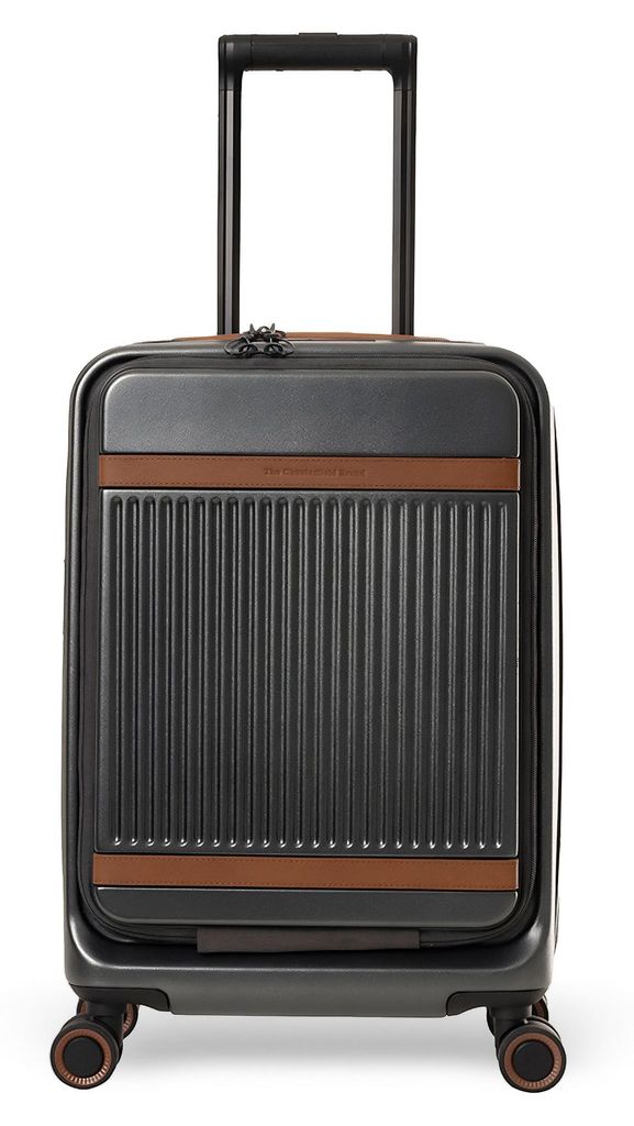 The Chesterfield Brand mit Laptopfach Zuna Trolley With Frontpocket Urban Graphite anthrazit 55cm