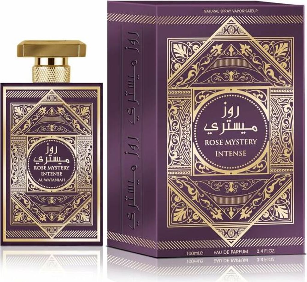 Parfüm Unisex Al Wataniah Rose Mystery Intense EDP 100 ml Produktbild 