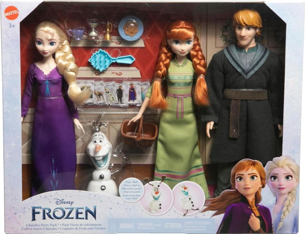 Puppen Elsa, Anna, Kristoff & Olaf | Disney Eiskönigin Produktbild 