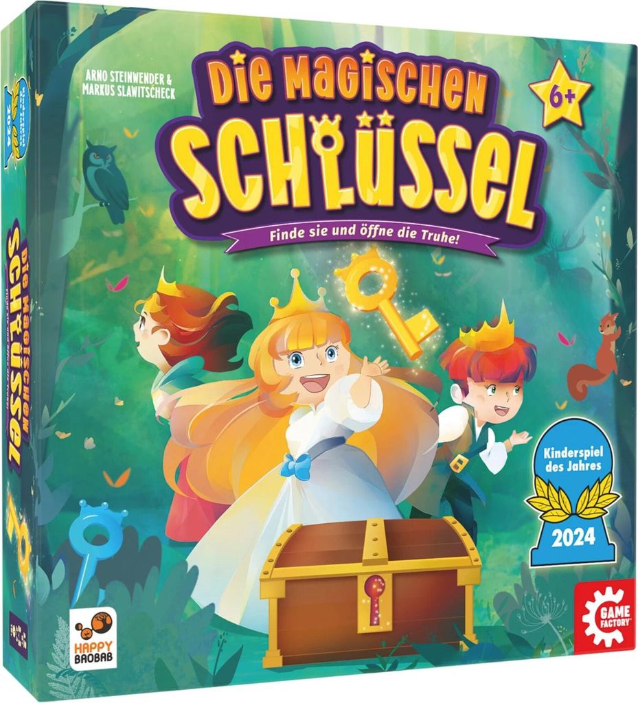 Game Factory Die Magischen Schlüssel, Uniwersalne, Dziecko, Zdjęcie produktu 