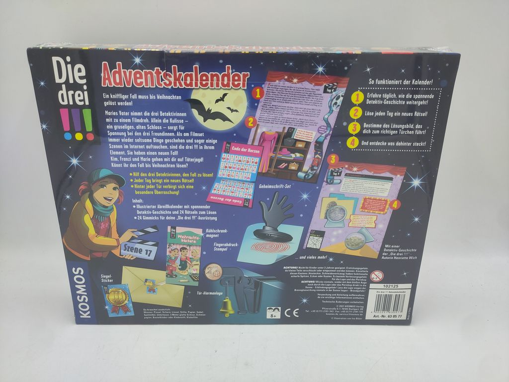 Kosmos Die Drei Adventskalender ab 8 Jahren 2021 Spannende Produktbild 8