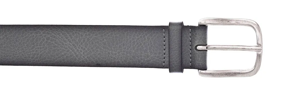 Vanzetti Belt Classics 35mm Grigio Acciaio W105 - Must-Have Pelle - 3