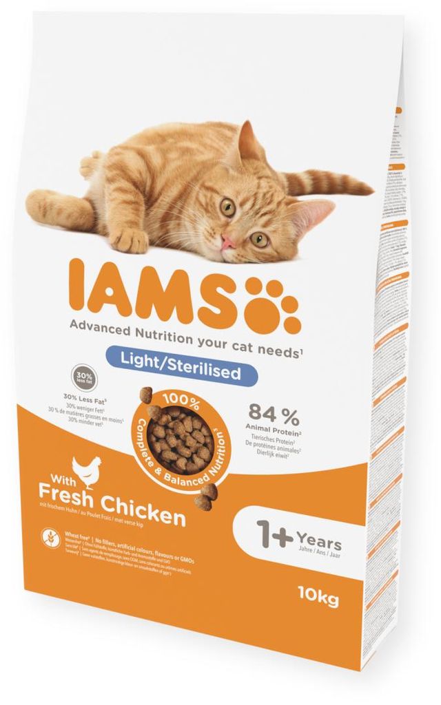 Sucha Karma Iams for Vitality Light in Fat Dla Dorosłych Zdjęcie produktu 