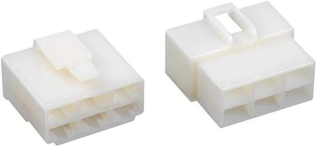 Prise Électrique de Voiture 6 Voies 6,3 mm Connecteur Mâle-Femelle