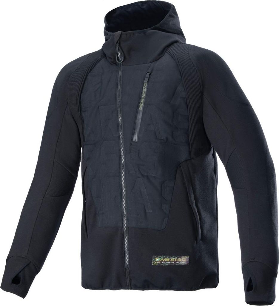 Alpinestars MO.ST.EQ Hybrid Motorrad Textiljacke, schwarz, 3XL