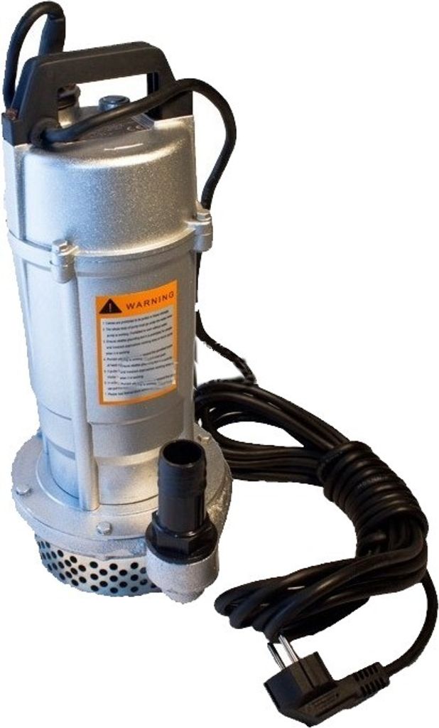 Geko G81403 - Tauchmotorpumpe ohne Schwimmer, Farbe silber