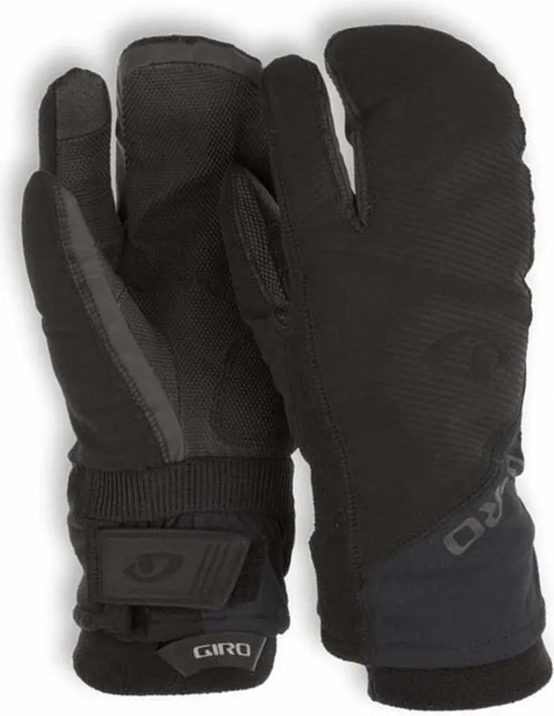 Giro 100 Proof Gants Moufles de Vélo Hiver Noir XS pour Homme Thermique