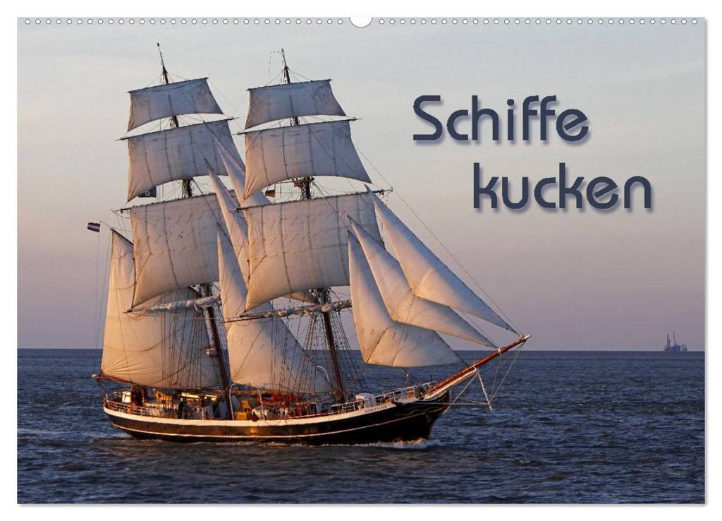 Schiffe kucken (Wandkalender 2027 DIN A2 quer), CALVENDO Monatskalender