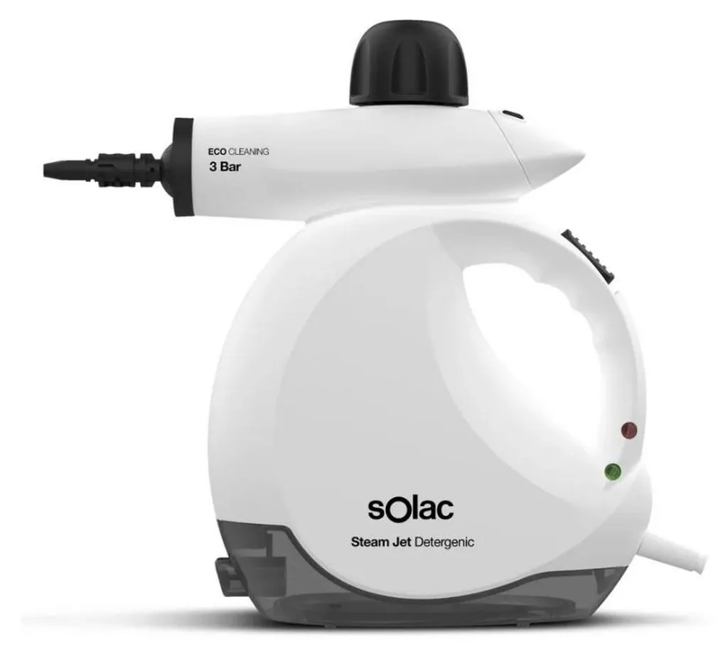 Nettoyeur Vapeur Solac LV1350 : Éliminez Graisse et Bactéries 1200W