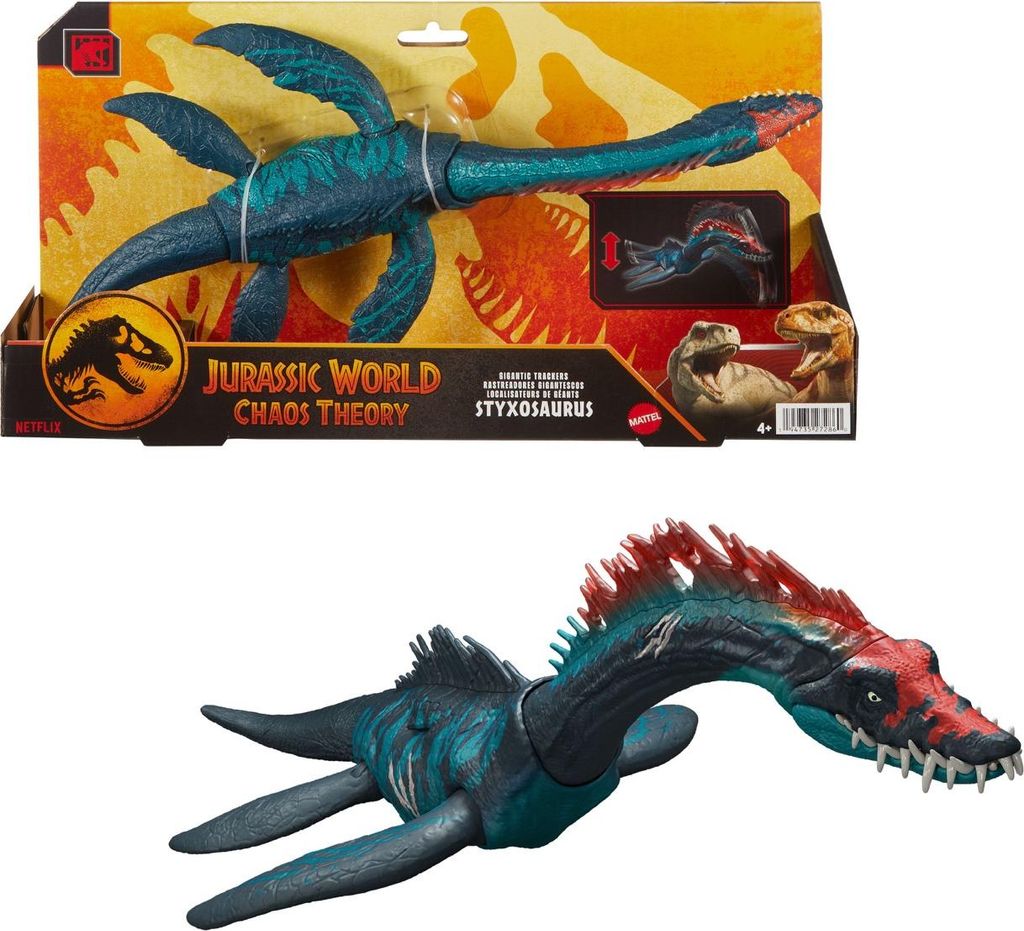 Jurassic World JCL72, 4 rok/roky, Modrá, Červená, Plast Obrázek produktu 