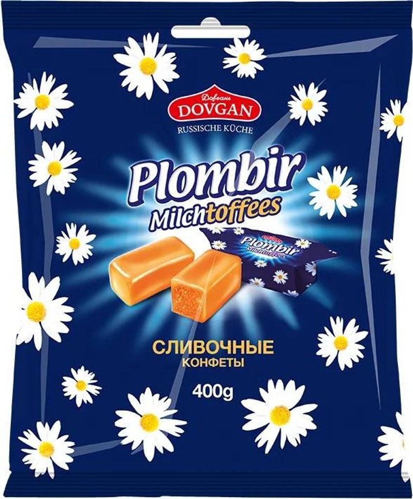 Plombir Milchtoffees 400g Produktbild 