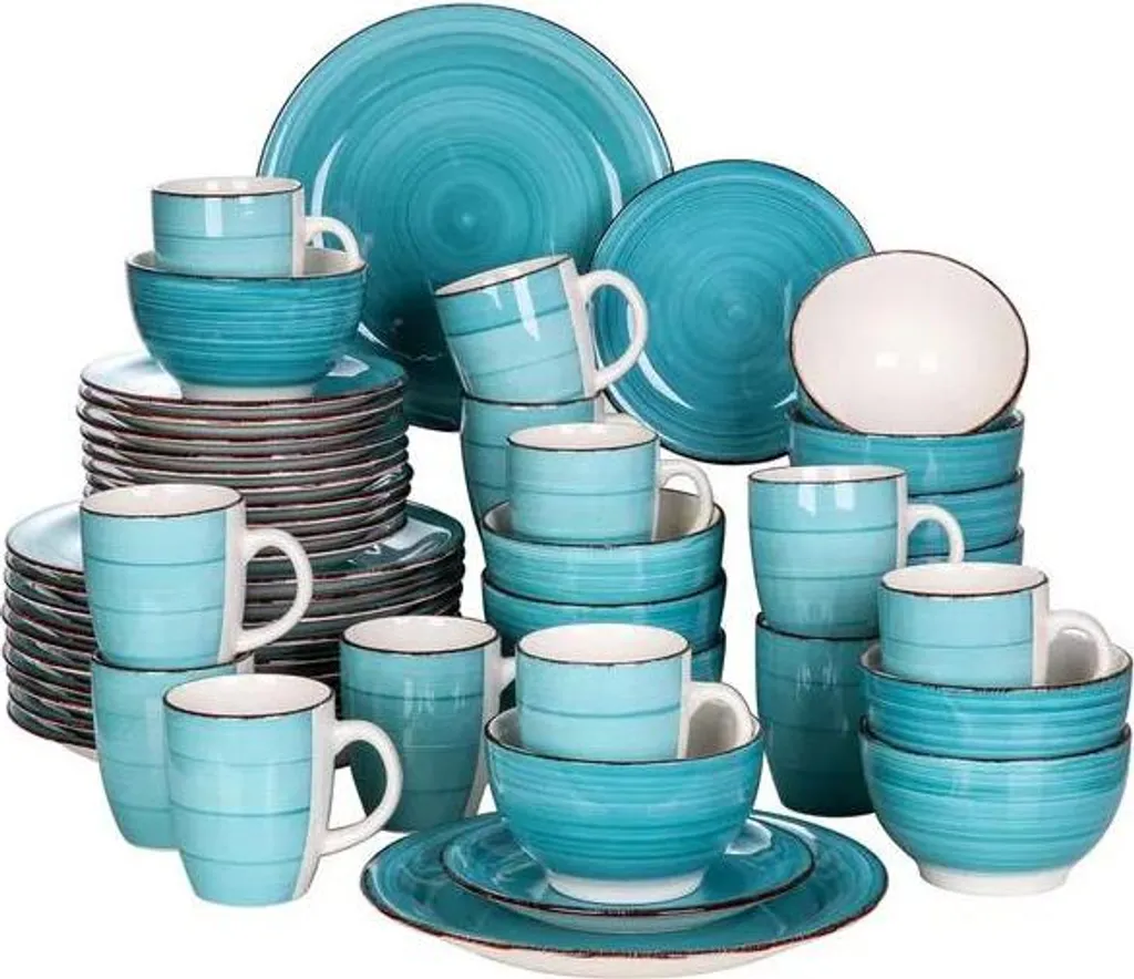 Vaisselle en porcelaine vintage durable : fini les assiettes rayées