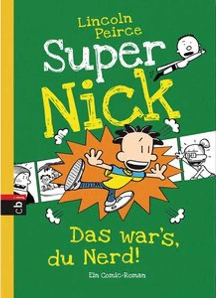 Livre Super Nick Das war's du Nerd - Roman d'Humour Ado Format Broché