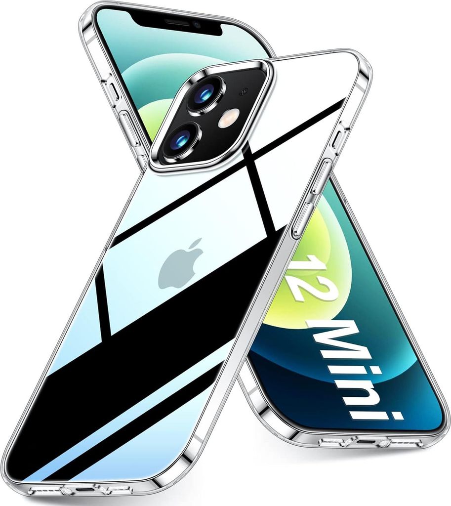 Pouzdro pro Apple iPhone 12 Mini – silikonové průhledné Obrázek produktu 