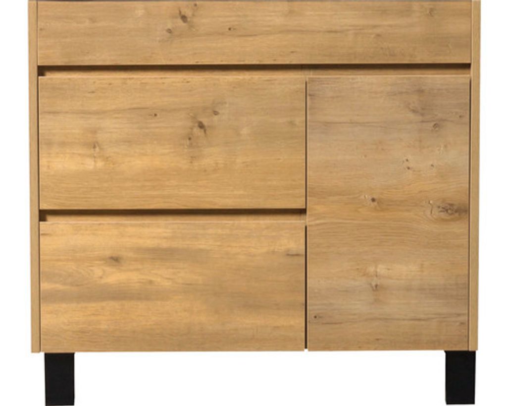 Waschtischunterschrank Differnz Sofi BxHxT 80 x 72 cm x 46 cm Frontfarbe eiche